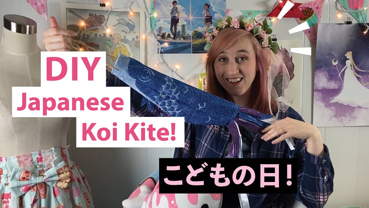 WIY - Weeb It Yourself! - Children's Day Koinobori - ((watch me struggle to make a simple craft)) XD