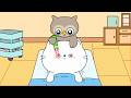 Jin Helps Mizu with Under-Eye Care | ASMR Animation | Life in Shirakawa