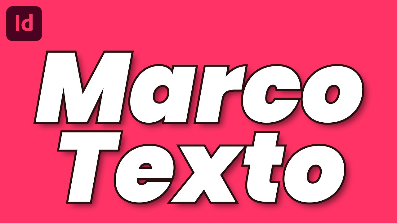 COMO TRABAJAR LAS OPCIONES DE MARCO DE TEXTO ADOBE INDESIGN TUTORIAL YouTube COMO TRABAJAR LAS OPCIONES DE MARCO DE TEXTO ADOBE INDESIGN TUTORIAL YouTube