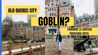 OLD QUEBEC CITY | GOBLIN | A quick tour | LifeinCanada | VLOG2 #canadatravel