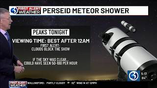 WEATHER Showers tonight then we turn a bit cooler noticeably less humid