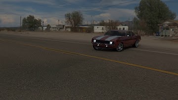 SOLIDWORKS Visualize 2019 Camaro drift