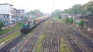 class m4 diesel locomotive hauling puttalam express train | alco mx620 locomotive |railway sri lanka