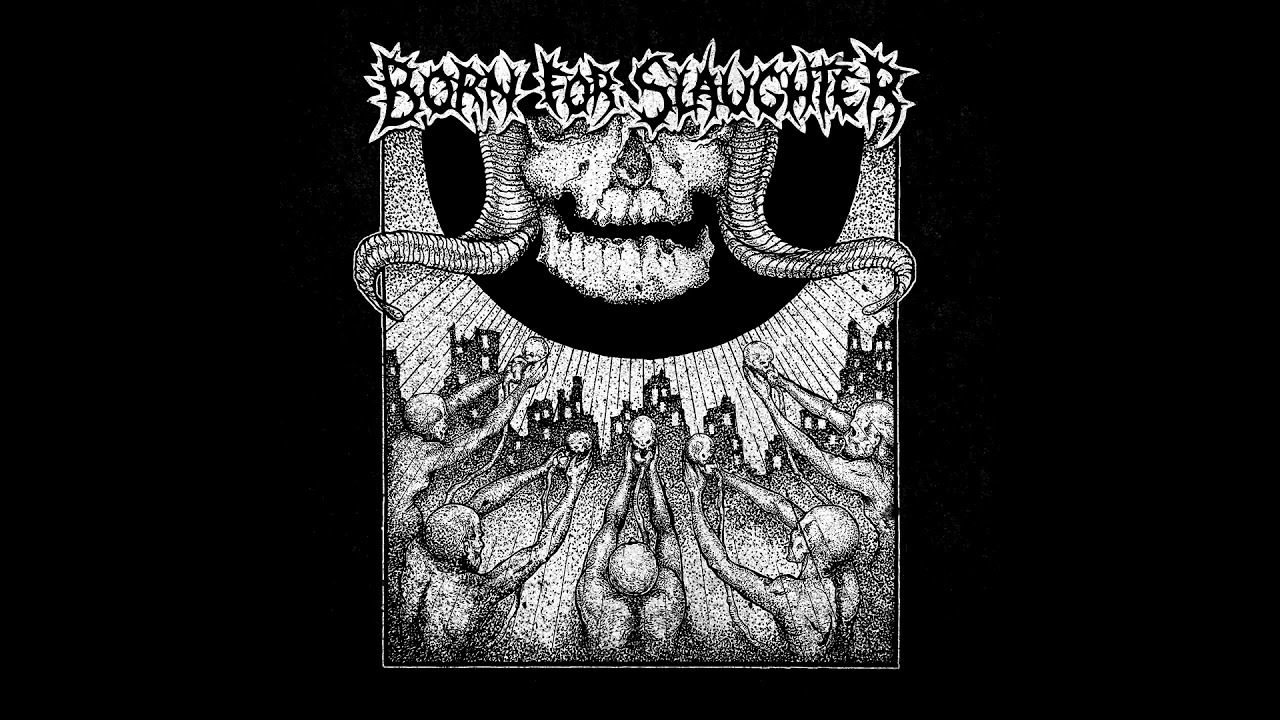 Born For Slaughter - s/t 12" mLP FULL ALBUM (2017 - Crust Punk / D-Beat / Death Metal)