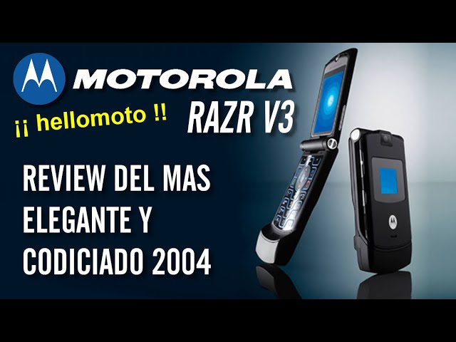 Motorola RAZR es oficial: el móvil con pantalla plegable idéntico al modelo  de 2004, Smartphones