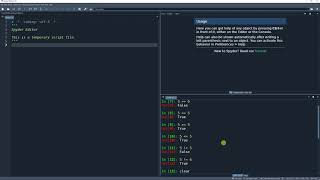 02 - Anaconda (Comparison & Logical Operators)