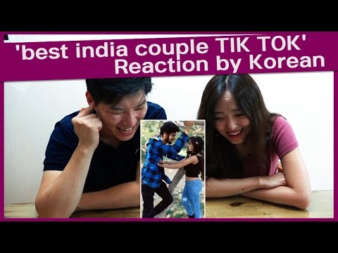 'best-india-couple-tik-tok'-reaction-by-korean-|-india-couple-dance-|-india-couple-song