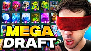 Playing Mega Draft... but blindfolded