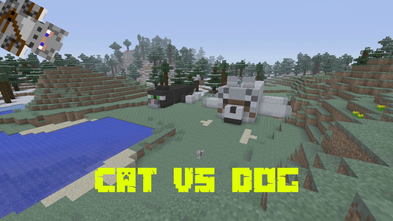 Minecraft Let's Play Cat vs Dog [31] YouTube