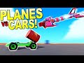 Explosive Planes vs Cars Challenge! - Trailmakers Multiplayer