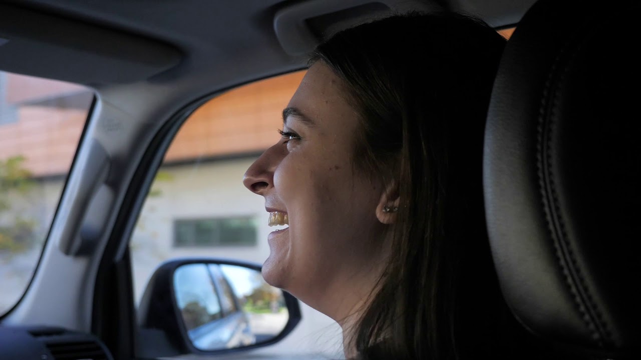 The Drive In To Kent State