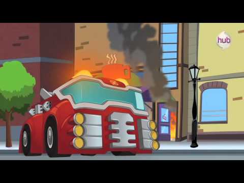 Transformers Rescue Bots - The Haunting of Griffin Rock (Clip) - The Hub