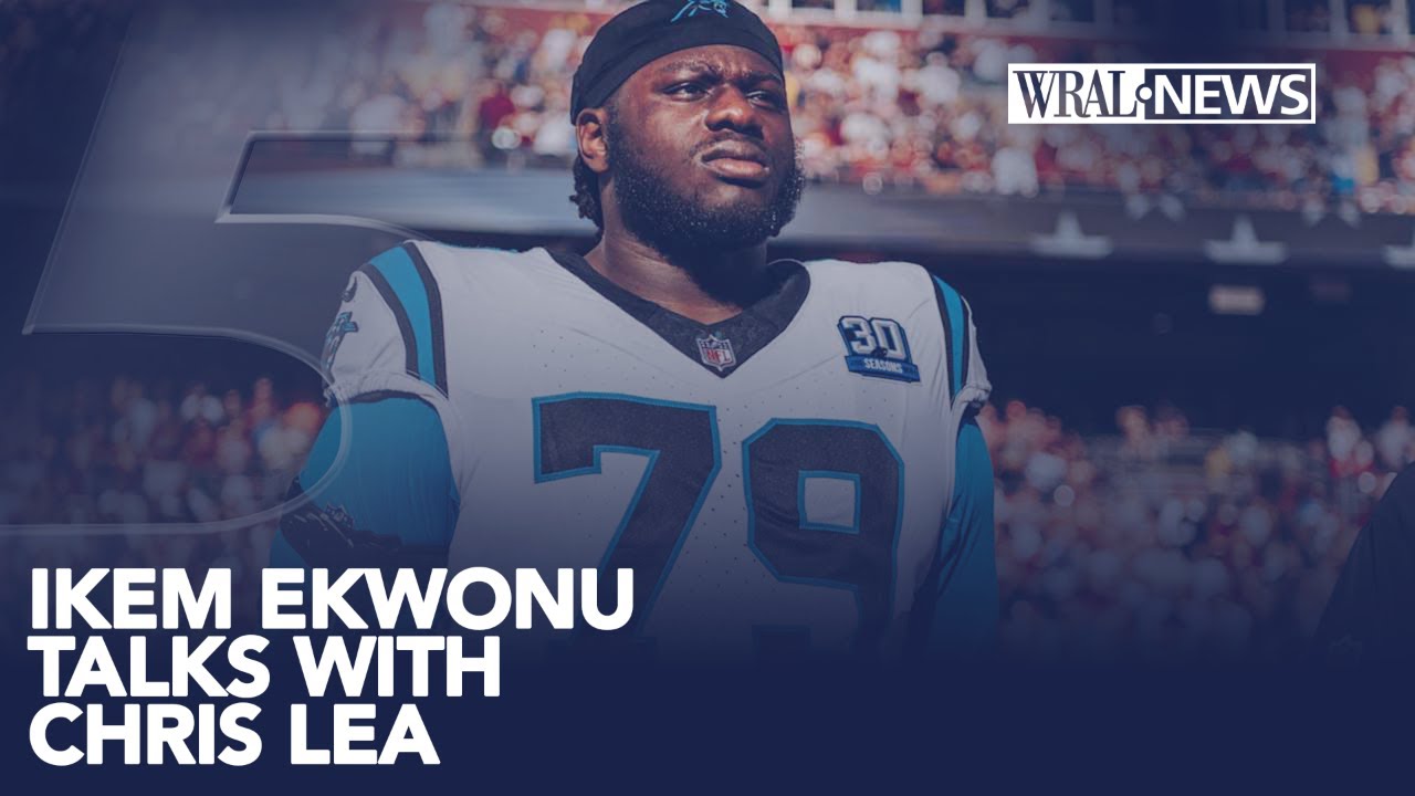 Former NC State OL Ikem Ekwonu talks ahead of the NFL Playoffs