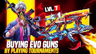 Buying All Evo Guns 🔫 By Playing Tournaments 🔥 || Gameclash || Best Tournament App Free Fire - Ep-2