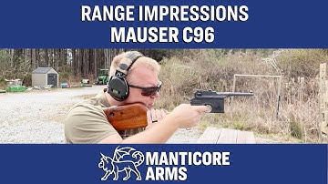 Mauser C96 Range Impressions: pistol or carbine? Now with modern hollow points and +P ammunition!