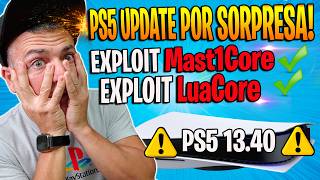 PLAYSTATION NO ES CAPAZ DE TAPAR LOS EXPLOITS - PS5 UPDATE 13.40 POR SORPRESA y los EXP FUNCIONAN!