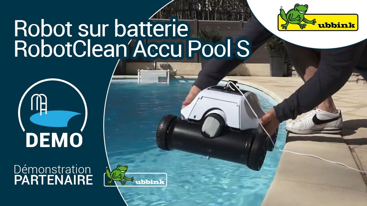 Robot piscine Ubbink ROBOTCLEAN ACCU 4 XL sans fil