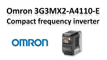 Omron Compact frequency inverter 3G3MX2-A4110-E / Drives and Motors / Eltra Trade