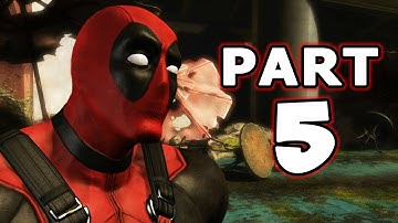 DEADPOOL The Videogame Gameplay Walkthrough - Part 5 - Cable Show Up!
