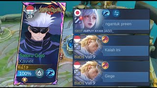 DIBACOTIN GARA GARA PICK MAGE LAGI | XAVIER | TOP GLOBAL XAVIER MLBB