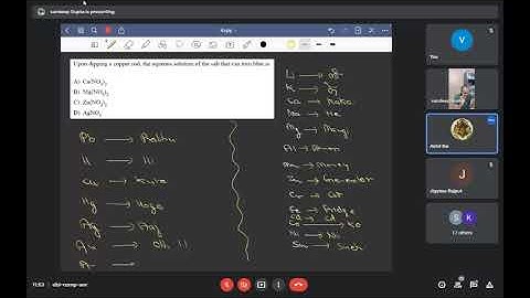 KVPY (SX) 2021 | CHEMISTRY | SESSION 1 | Previous Year Question Paper Discussion (2020-21)