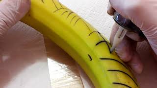 Учимся делать контур на бананах