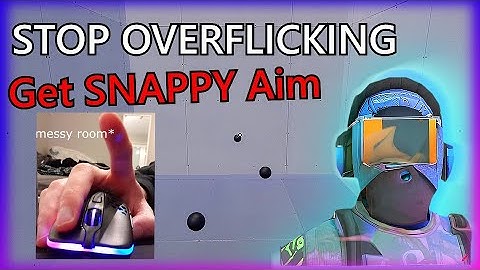 FIX Your Horrible OVERFLICKING Issues & Get SNAPPY AIM