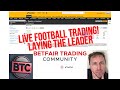 Live trading Lay the Dog! (Richards profitable lay the underdog strategy)