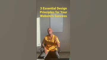 3 Essential Design Principles for Your Website
