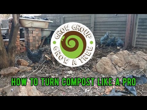How to turn compost like a PRO - YouTube