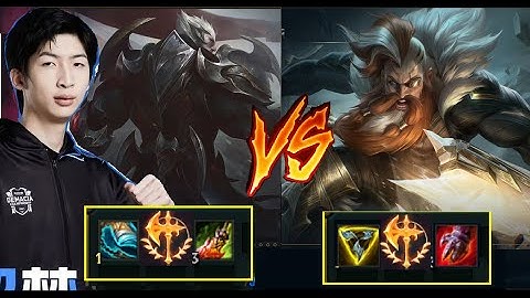 Olaf Không Được Nhìn Mặt Lính Khi Gặp Darius Của Xiao Chao Meng/DariusLol