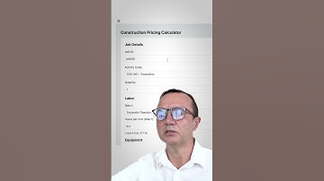 AI- Pricing Calculator for Construction Companies #constructionaccounting  #constructionsoftware