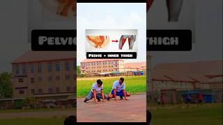 Pelvic, inner thighs and glutes workout at home, no equipment needed.