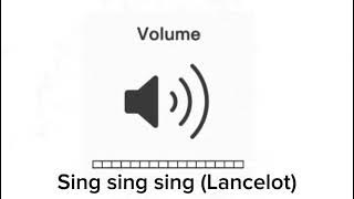 sing sing sing (lancelot)