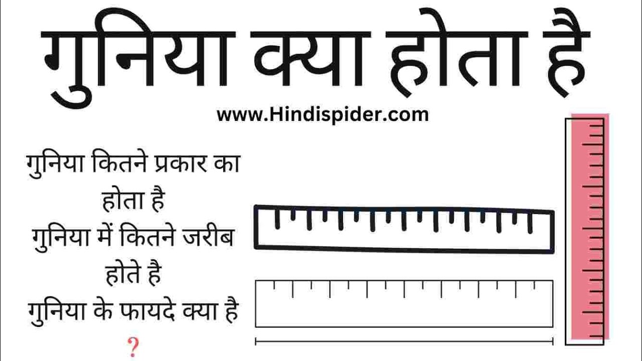 guniya kya hota hai, guniya ka use,patwari guniya se kase khet napte ...