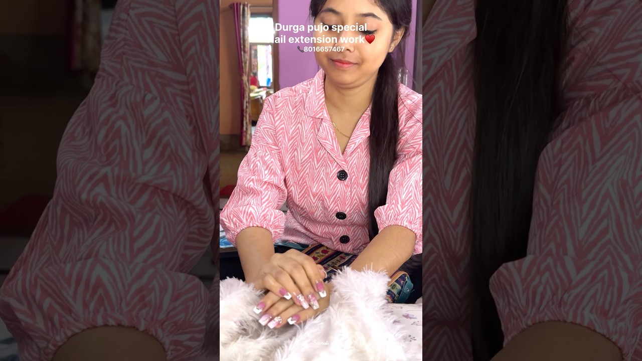 Pujo special nail work part 2🥰