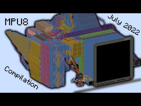 Everything I Ran on My MPU8 Redstone Computer