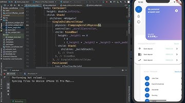 Flutter coding video