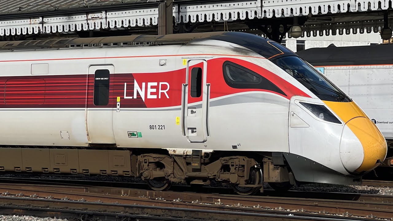 Trains at York Station Throughout March 2024
