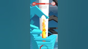 Stack Ball Gameplay || Level 95 || #shorts #trendingshorts #ytshorts