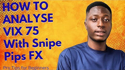 How to analyse volatility 75 index with Snipe Pips