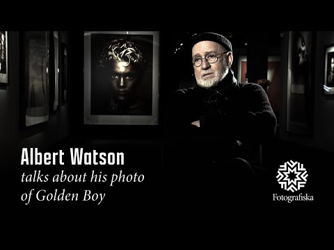 Albert Watson talks about his photo Golden Boy