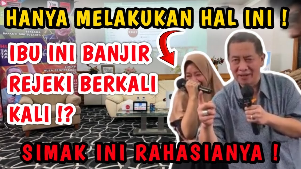 INI NYATA ⁉️ IBU INI BANJIR REJEKI BERKALI KALI  SIMAK INI  RAHASINYA  JANGAN SAMPAI TIDAK  TAHU !