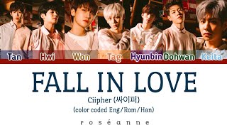 Ciipher - “Fall In Love” (color coded Lyrics Eng/Rom/Han)