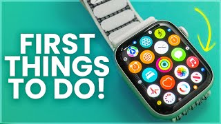 Apple Watch 8 - First 14 Things To Do! ( Tips \& Tricks )