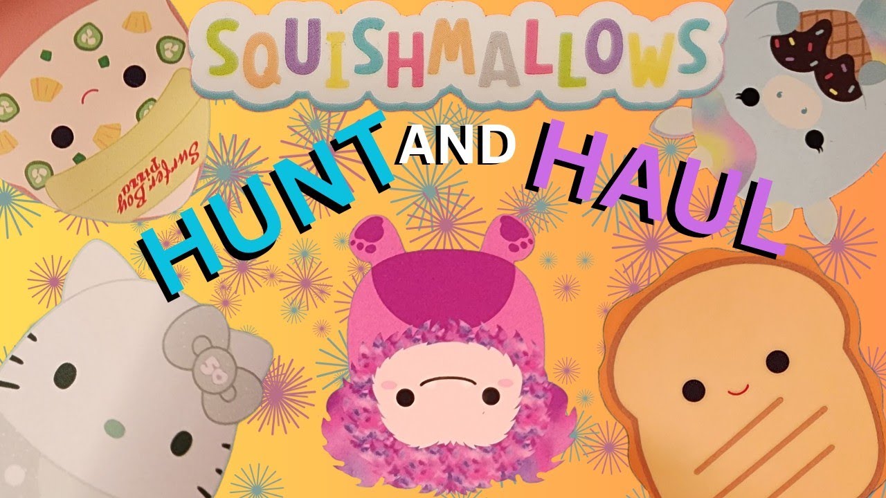 Squishmallow Hunting and Haul Thrift Shop With Me for Bigfoot Squishmallows