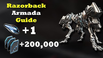 Warframe | FREE Orokin Catalyst and 200,000 Credits | Razorback Armada Guide