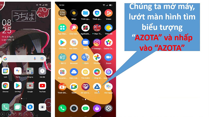 Cách cài đặt phần mềm Azota