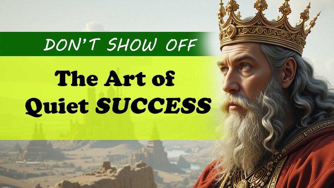 Don't Show Off | The Art of Quiet Success | Motivational Story - YouTube