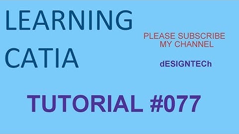 77 CATIA Beginner Tutorial- Measure Inertia Tool